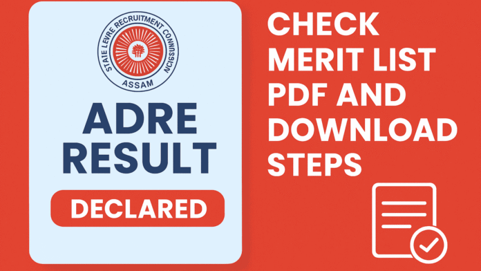 ADRE Result 2025 Declared